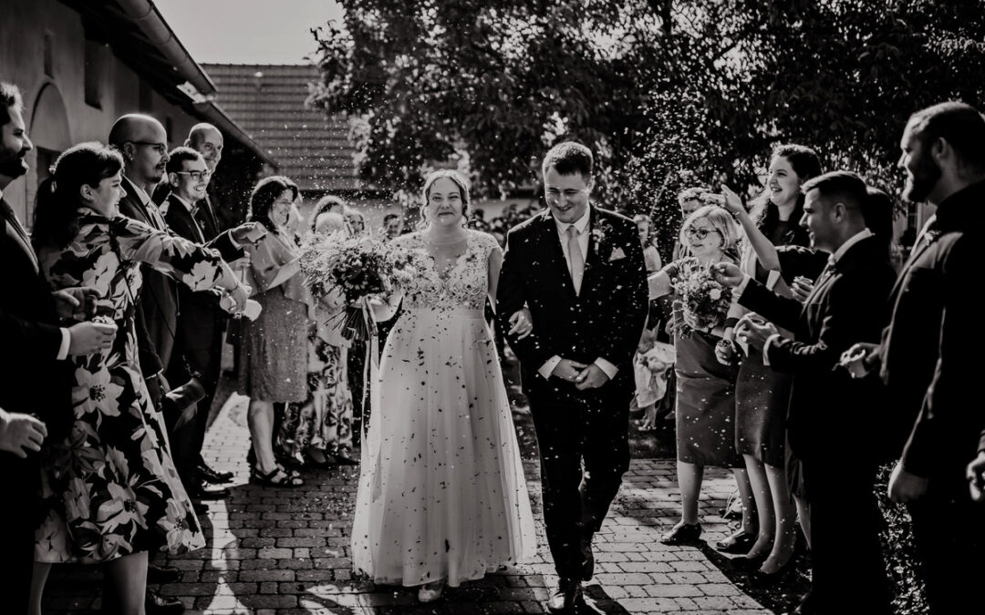 September wedding at Břežany