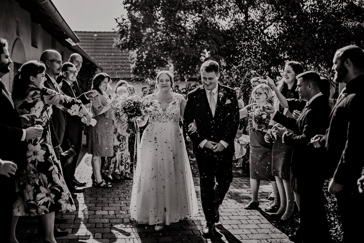 September wedding at Břežany