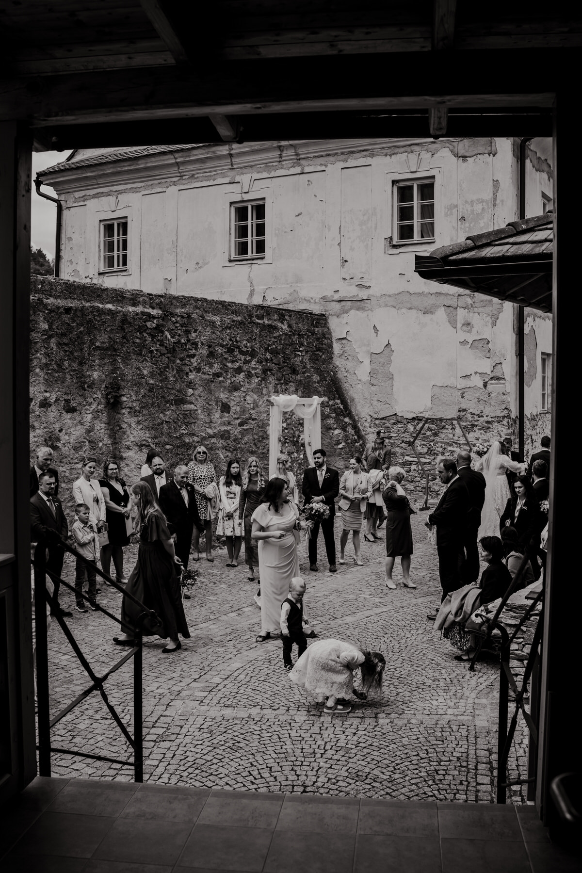 Wedding Doubravník - a snapshot from the wedding reception.