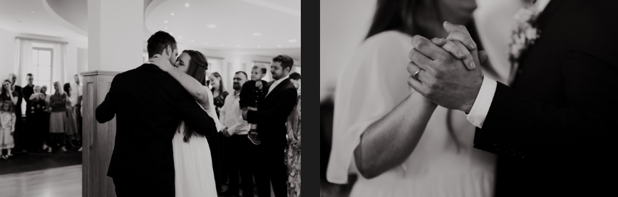 First dance, details.