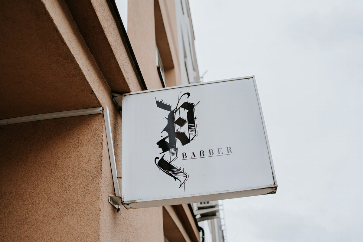 The beginning of wedding preparations at Platinum Barbershop.