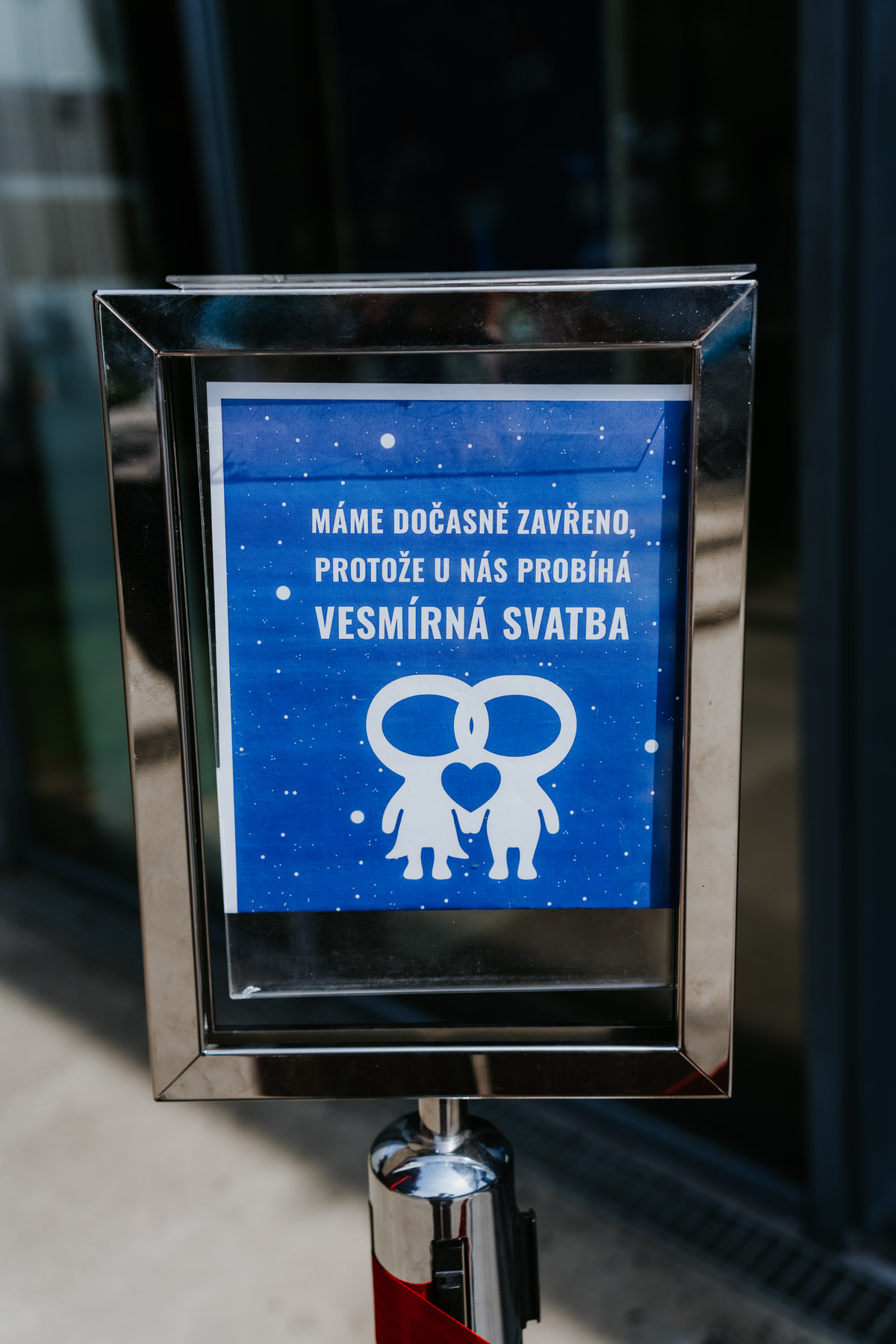 Vesmírná svatba, svatební fotograf Brno.